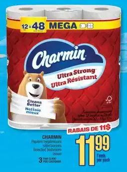 Jean Coutu CHARMIN Selected bathroom tissue offer