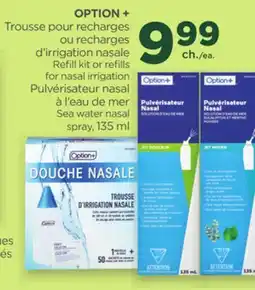 Proxim OPTION + Refill kit or refills for nasal irrigation offer