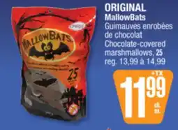 Jean Coutu ORIGINAL MallowBats Chocolate-covered marshmallows offer