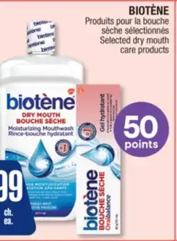 Jean Coutu BIOTÈNE Selected dry mouth care products offer
