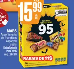 Jean Coutu MARS Assorted treats offer