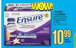 Jean Coutu ENSURE, GLUCERNA Meal replacements offer