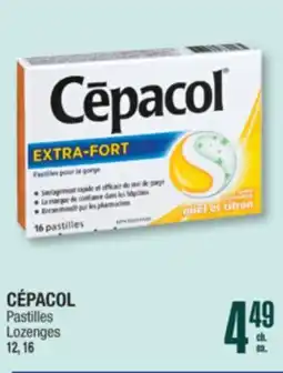 Jean Coutu CÉPACOL Lozenges offer