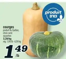 Marché Richelieu COURGES | SQUASHES offer