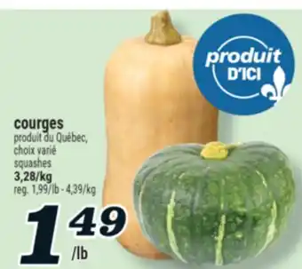 Marché Richelieu COURGES | SQUASHES offer