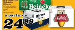 Marché Richelieu BIÈRE CORONA EXTRA, STELLA ARTOIS, HEINEKEN | BEER offer