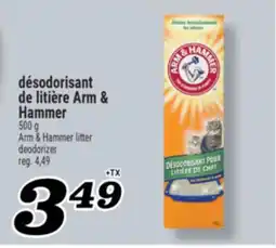 Marché Richelieu DÉSODORISANT DE LITIÈRE ARM & HAMMER | ARM & HAMMER LITTER DEODORIZER offer
