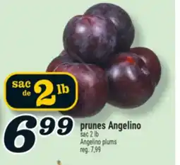 Marché Richelieu PRUNES ANGELINO | ANGELINO PLUMS offer