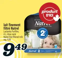 Marché Richelieu LAIT FINEMENT FILTRÉ NATREL | NATREL FINE-FILTERED MILK offer