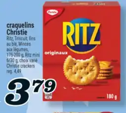 Marché Richelieu CRAQUELINS CHRISTIE | CHRISTIE CRACKERS offer