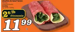 Marché Richelieu ALOUETTES DE BOEUF FARCIES | STUFFED BEEF ALOUETTES offer