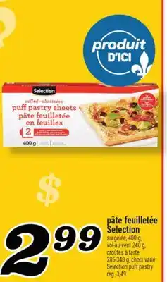 Marché Richelieu PÂTE FEUILLETÉE SELECTION | SELECTION PUFF PASTRY offer