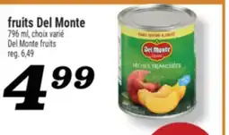 Marché Richelieu FRUITS DEL MONTE | DEL MONTE FRUITS offer