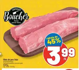 Marché Richelieu Filets de porc frais offer