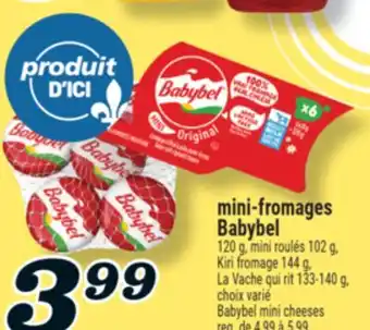 Marché Richelieu MINI-FROMAGES BABYBEL | BABYBEL MINI CHEESES offer