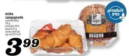 Marché Richelieu MICHE CAMPAGNARDE | COUNTRY-STYLE LOAF offer
