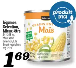 Marché Richelieu LÉGUMES SELECTION, MIEUX-ÊTRE | SELECTION, LIFE SMART VEGETABLES offer