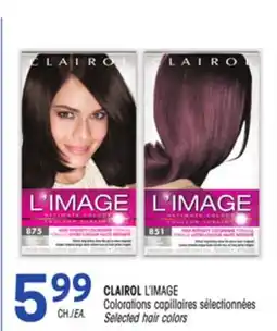 Uniprix CLAIROL L'IMAGE Colorations capillaires sélectionnées /Selected hair colors offer