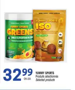Uniprix YUMMY SPORTS Produits sélectionnés/ Selected products offer
