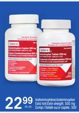 Uniprix OPTION+ Acétaminophène/Acetaminophen offer