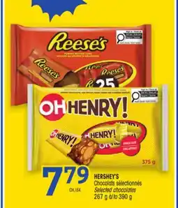 Uniprix HERSHEY'S Chocolats sélectionnés/ Selected chocolates offer