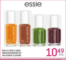 Uniprix ESSIE Soins ou vernis à ongles sélectionnés/Selected nail care products or polishes offer