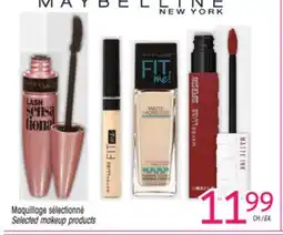 Uniprix MAYBELLINE NEW YORK Maquillage sélectionné/Selected makeup products offer
