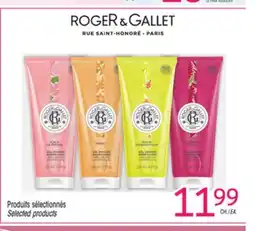 Uniprix ROGER & GALLET Produits sélectionnés/Selected products offer