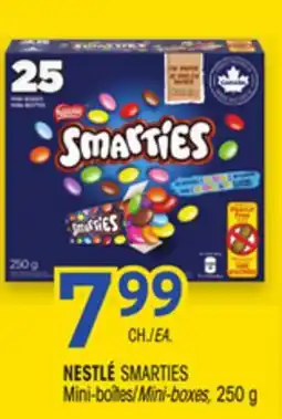 Uniprix NESTLÉ SMARTIES Mini-boîtes/Mini-boxes offer