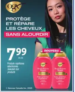 Uniprix OGX Produits capillaires sélectionnés / Selected hair products offer