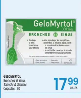 Uniprix GELOMYRTOL Bronches et sinus/Bronchi & Sinuses offer
