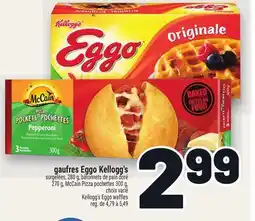 Metro GAUFRES EGGO KELLOGG'S | KELLOGG'S EGGO WAFFLES offer