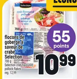 Metro FLOCONS DE GOBERGE À SAVEUR DE CRABE SELECTION | SELECTION CRAB FLAVOURED POLLOCK FLAKES offer