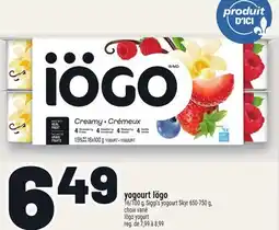 Metro YOGOURT IÖGO | IÖGO YOGURT offer