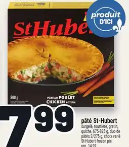 Metro PÂTÉ ST‑HUBERT | ST‑HUBERT FROZEN PIE offer