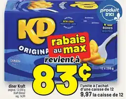 Metro DÎNER KRAFT | KRAFT DINNER offer