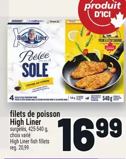 Metro FILETS DE POISSON HIGH LINER | HIGH LINER FISH FILLETS offer