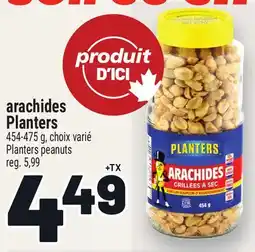 Metro ARACHIDES PLANTERS | PLANTERS PEANUTS offer