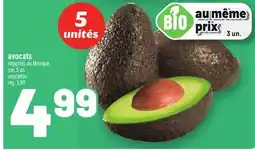 Metro AVOCATS | AVOCADOS offer