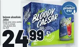 Metro BOISSON ALCOOLISÉE JULIUS | JULIUS ALCOHOLIC DRINK offer