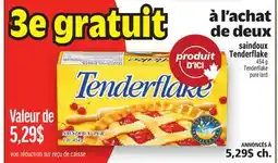 Metro À L'ACHAT DE DEUX SAINDOUX TENDERFLAKE | TENDERFLAKE PURE LARD offer