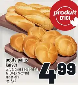Metro PETITS PAINS KAISER | KAISER ROLLS offer