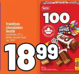 Metro FRIANDISES CHOCOLATÉES NESTLÉ | NESTLÉ CHOCOLATE TREATS offer