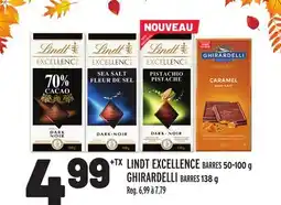 Metro EXCELLENCE BARRES LINDT offer