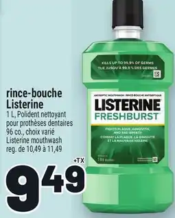 Metro RINCE-BOUCHE LISTERINE | LISTERINE MOUTHWASH offer