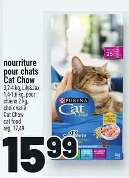 Metro NOURRITURE POUR CHATS CAT CHOW | PURINA CAT CHOW CAT FOOD offer