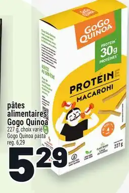 Metro PÂTES ALIMENTAIRES GOGO QUINOA | GOGO QUINOA PASTA offer