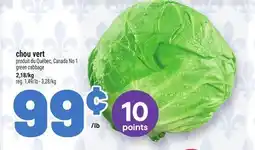 Metro CHOU VERT | GREEN CABBAGE offer