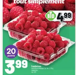Metro FRAMBOISES | RASPBERRIES offer
