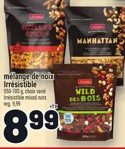Metro MÉLANGE DE NOIX IRRÉSISTIBLE | IRRÉSISTIBLE MIXED NUTS offer
